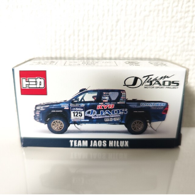 トミカ ハイラックス TEAM JAOS HILUX トヨタ