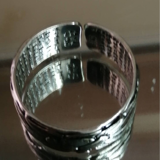 【SLME】リング メンズ アクセサリー シルバー フラワー 花 指輪 20号 メンズのアクセサリー(リング(指輪))の商品写真