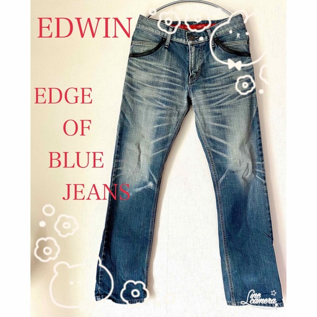 EDWIN(エドウィン)のEDWIN エドウィン EDGE OF BLUE メンズのパンツ(デニム/ジーンズ)の商品写真