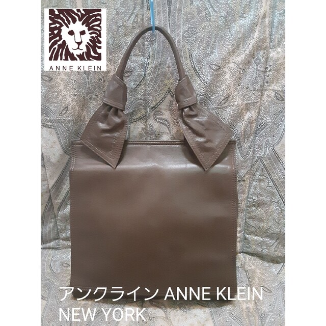 ANNE KLEIN(アンクライン)のアンクライン ANNE KLEIN NEW YORK 本革/ハンドバッグ レディースのバッグ(ハンドバッグ)の商品写真