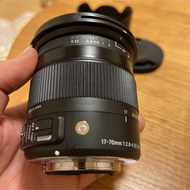 SIGMA(シグマ)のSIGMA17-70mm f2.8 dc contemporary SAマウント スマホ/家電/カメラのカメラ(レンズ(ズーム))の商品写真