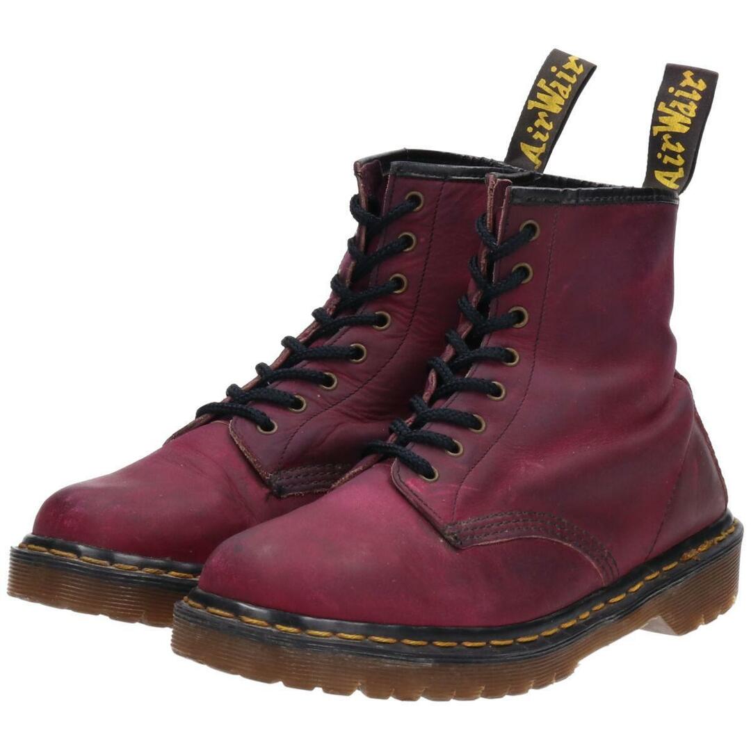 不明ヒール高さドクターマーチン Dr.Martens 8ホールブーツ 英国製 レディース25.0cm /saa011122