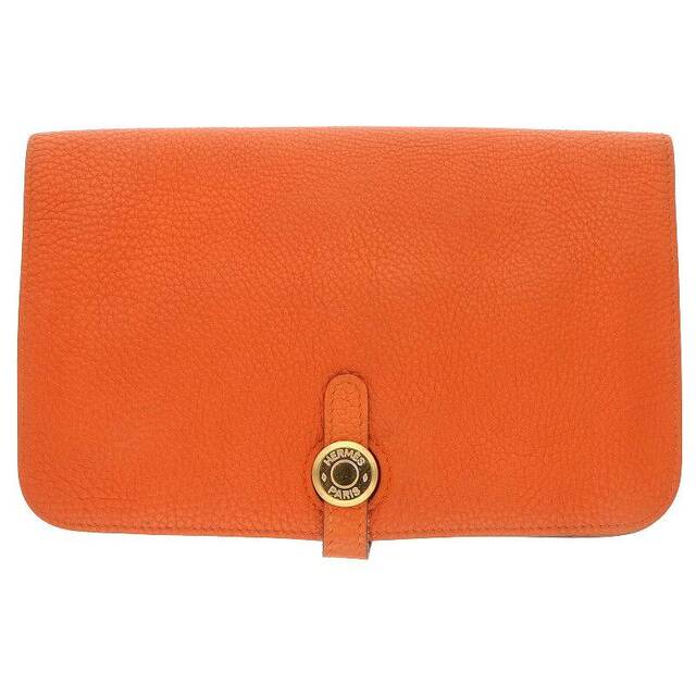 専門ショップ - Hermes エルメス GM メンズ トリヨンクレマンス財布 G
