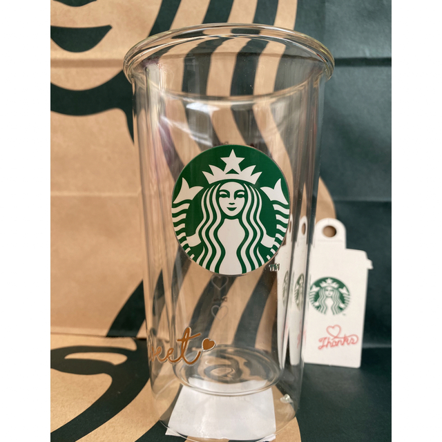 スターバックス バレンタイン2023耐熱ダブルウォールグラス355ml スタバ スターバックス バレンタイン2023耐熱ダブルウォールグラス355ml スタバ