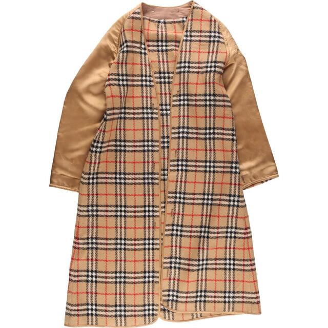 BURBERRY(バーバリー)の古着 バーバリー Burberry's チェック柄 ライナーコート 英国製 レディースM /eaa312130 レディースのジャケット/アウター(その他)の商品写真