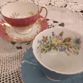 エインズレイ(Aynsley China)の【値下】AYNSLEY カップ＆ソーサー(食器)