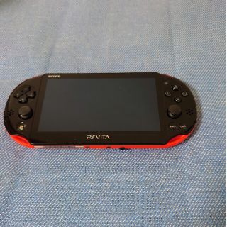 PlayStation Vita - PlayStation®Vita 2000レッドブラック液晶美品の