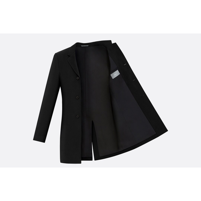 DIOR HOMME(ディオールオム)の【定価54万】Dior homme 14aw カシミヤ チェスターコート メンズのジャケット/アウター(チェスターコート)の商品写真