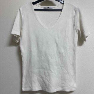 グレイル(GRL)のグレイル　白トップス　cb1011(Tシャツ(半袖/袖なし))