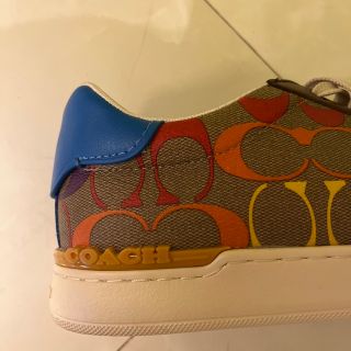 COACH - 売れました☆コーチスニーカー レインボーシグネチャーの通販