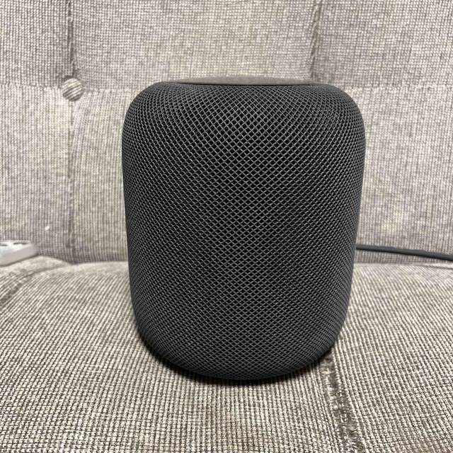 Apple HomePod スペースグレー 第一世代 スマホ/家電/カメラのオーディオ機器(スピーカー)の商品写真