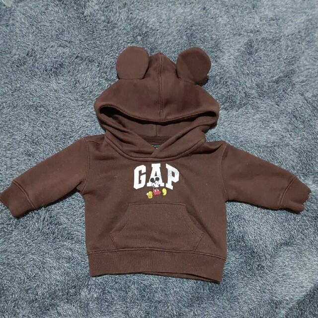 GAP(ギャップ)のbaby Gap  　ミッキー　  スウェット セットアップ　3〜6m キッズ/ベビー/マタニティのベビー服(~85cm)(トレーナー)の商品写真