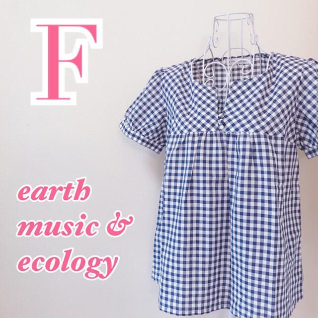 earth music & ecology(アースミュージックアンドエコロジー)のearthmusic&ecology アースミュージック＆エコロジー レディースのトップス(シャツ/ブラウス(半袖/袖なし))の商品写真