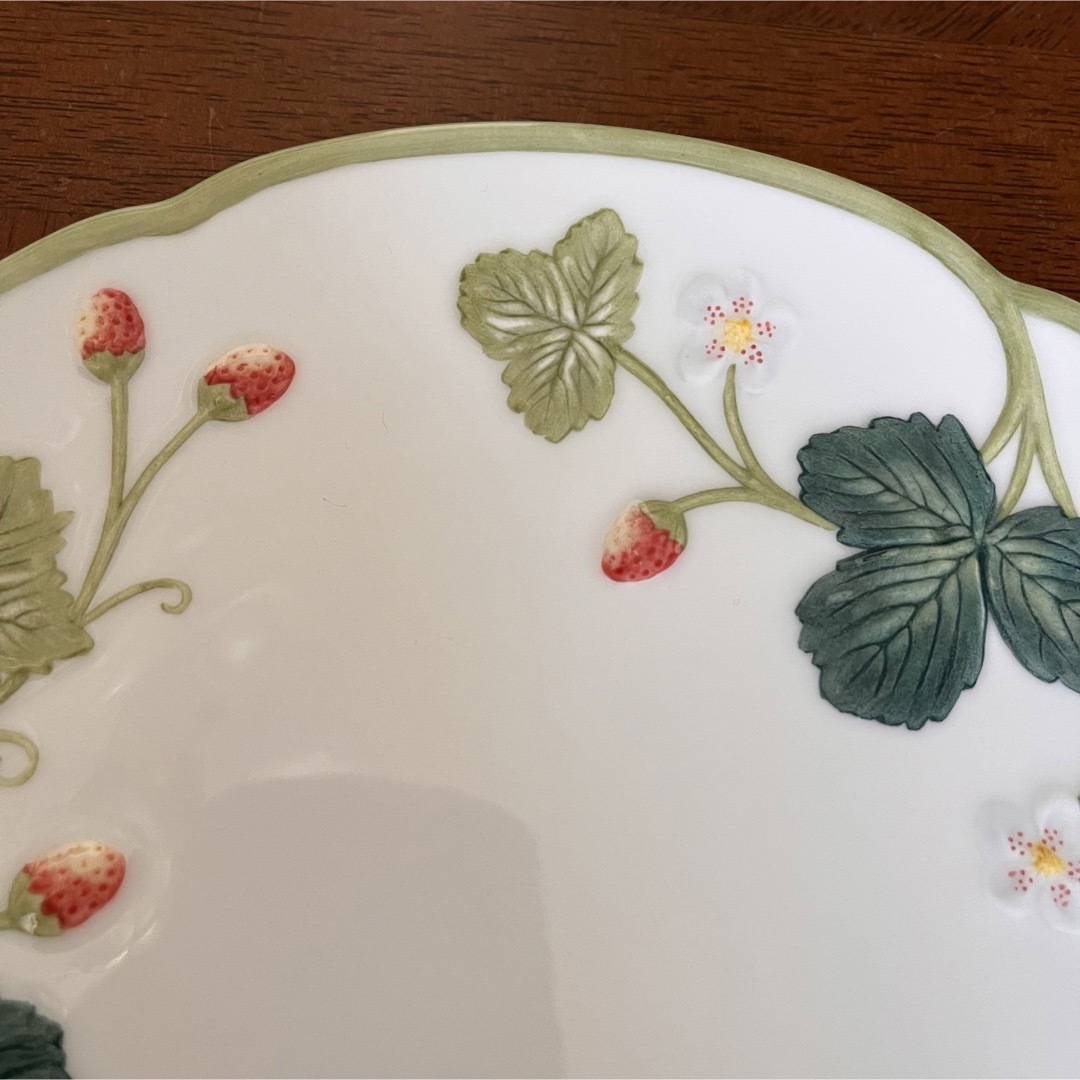MINTON - 【希少品】ミントン☆ビクトリアストロベリー☆手付き MINTON - 【希少品】ミントン☆ビクトリアストロベリー☆手付き