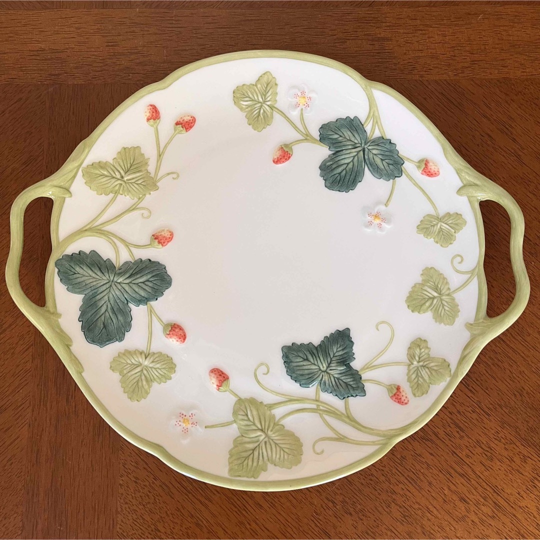 MINTON - 【希少品】ミントン☆ビクトリアストロベリー☆手付き MINTON - 【希少品】ミントン☆ビクトリアストロベリー☆手付き