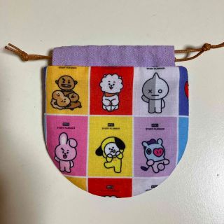 ビーティーイシビル(BT21)の小さなまんまる巾着☆BT21☆(その他)