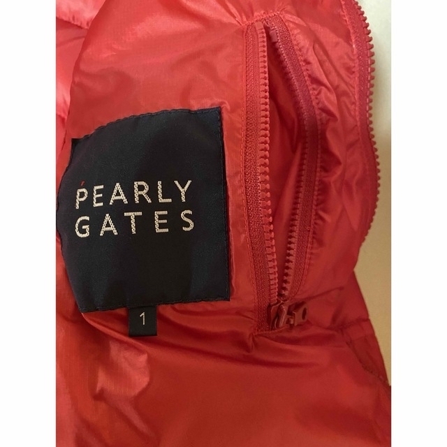 PEARLY GATES(パーリーゲイツ)の超美品✨お値下げしました❣️パーリーゲイツ⛳️レディースダウンジャケット スポーツ/アウトドアのゴルフ(ウエア)の商品写真
