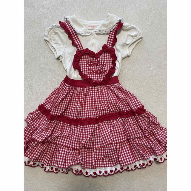 Shirley Temple(シャーリーテンプル)のシャーリーテンプル120 キッズ/ベビー/マタニティのキッズ服女の子用(90cm~)(ワンピース)の商品写真