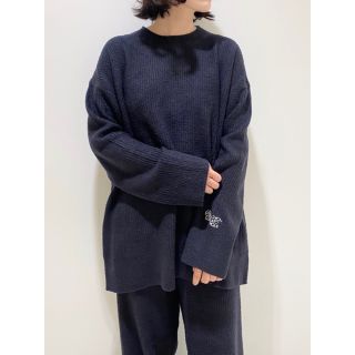 極美品✨ジェラートピケ×ジョエルロブション　シルク混　セットアップ　もこもこ　L