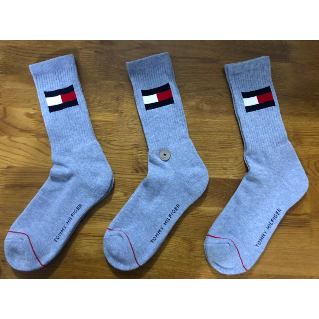 TOMMY HILFIGER(トミーヒルフィガー)の新品トミーヒルフィガーTOMMY HILFIGERメンズ3足セット503 メンズのレッグウェア(ソックス)の商品写真