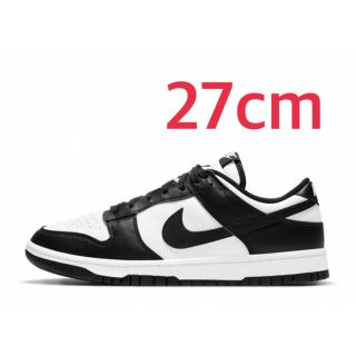 ナイキ(NIKE)のNike Dunk Low Retro "White/Black" 27cm(スニーカー)