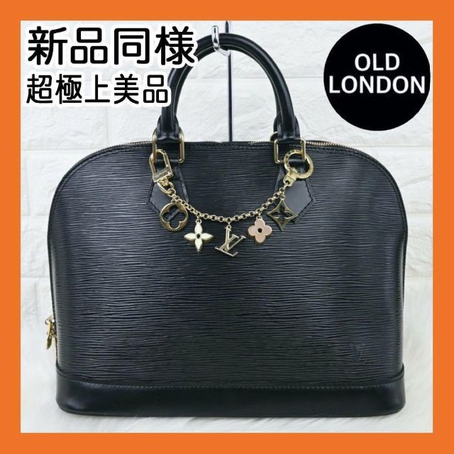 無料配達 LOUIS ハンドバッグ エピ アルマ VUITTON ☆新品同様☆LOUIS