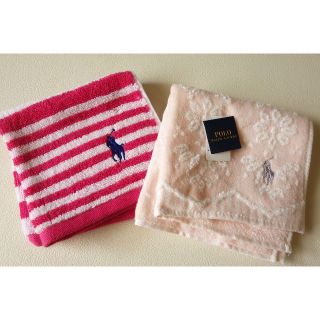 ポロラルフローレン(POLO RALPH LAUREN)の新品 POLO RALPH LAUREN ラルフローレン タオルハンカチセット (ハンカチ)