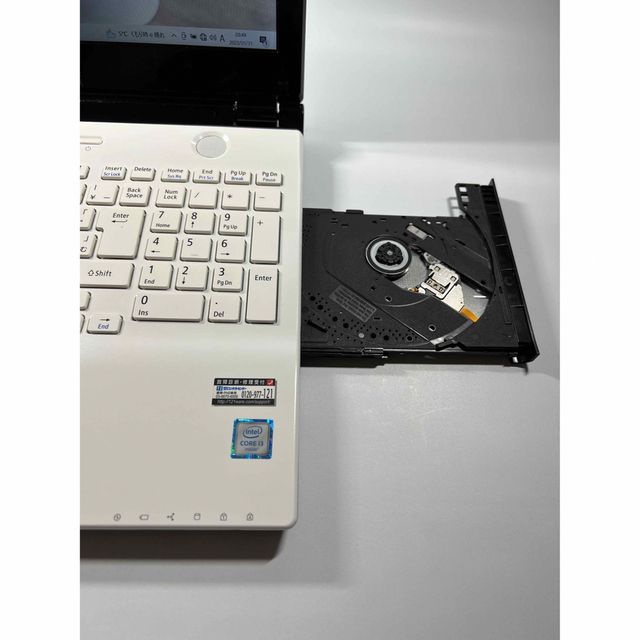 WindowsNECノートパソコン✨設定済✨超キレイ✨WEBカメラ✨高速SSD\u0026Core i3