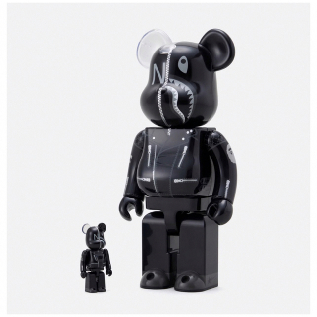 BE@RBRICK BAPE × NEIGHBORHOOD 100%&400%