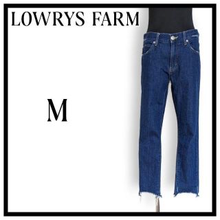 ローリーズファーム(LOWRYS FARM)のLOWRYSFARM クラッシュ ダメージ スキニーデニム インディゴ(デニム/ジーンズ)