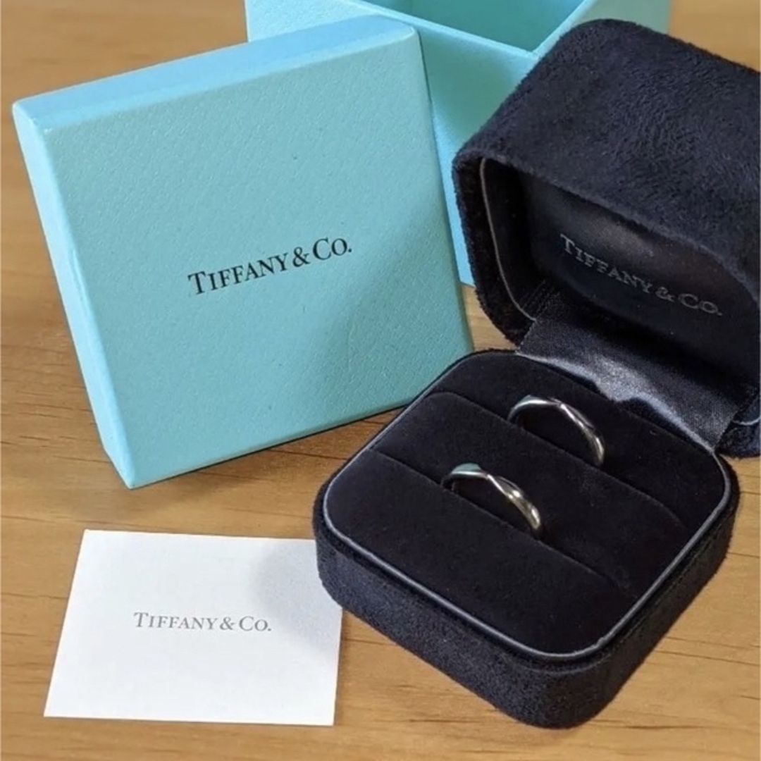 Tiffany & Co. - Tiffanyティファニーハーモニーウエディングバンドリングペアリング
