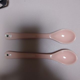 LE CREUSET - 〓新品〓ル・クルーゼ スプーン2本組 パウダーピンクの