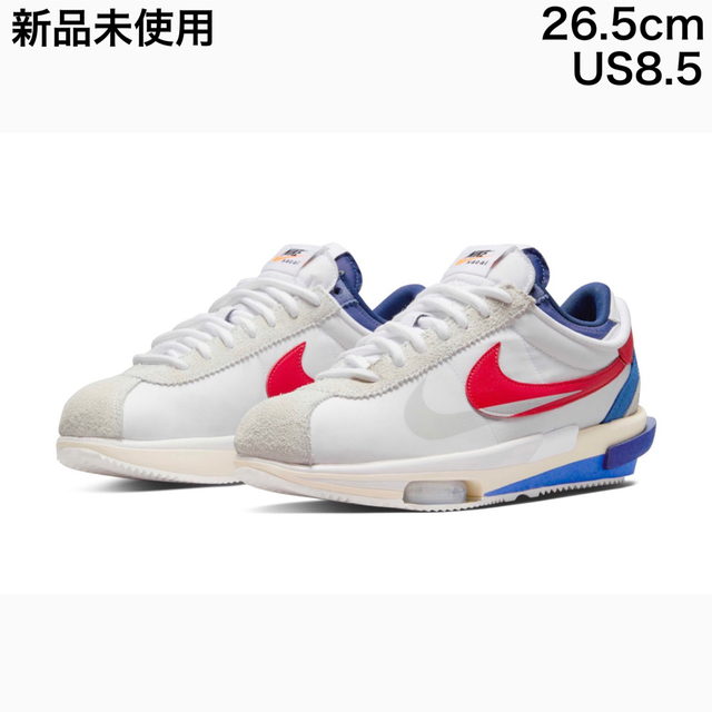 新品 sacai × Nike Zoom Cortez コルテッツ ホワイト | www.jarussi.com.br
