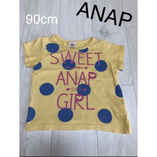 アナップキッズ(ANAP Kids)の【可愛い】ANAP アナップ 半袖 tシャツ  90cm(Tシャツ/カットソー)