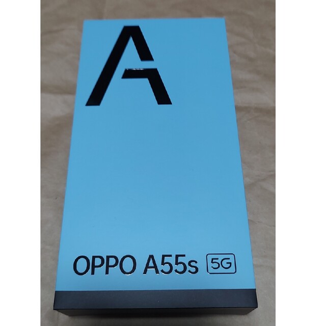 OPPO A55s 5G オッポ a55s　グリーン　未使用新品 スマホ/家電/カメラのスマートフォン/携帯電話(スマートフォン本体)の商品写真