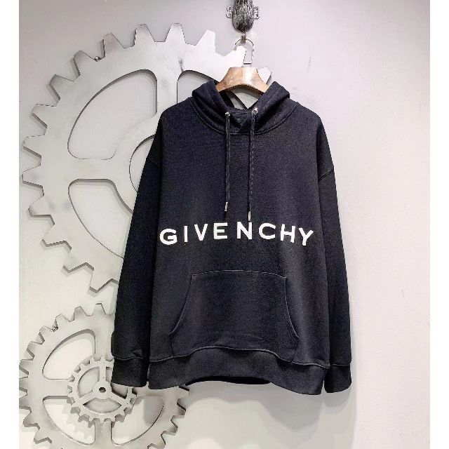 高評価！ GIVENCHY - L スウェット パーカー ロゴ 4G刺繍 GIVENCHY