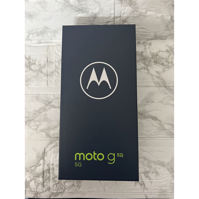 1300万画素有効画素数MOTOROLA moto g52j 5G インクブラック 新品未開封