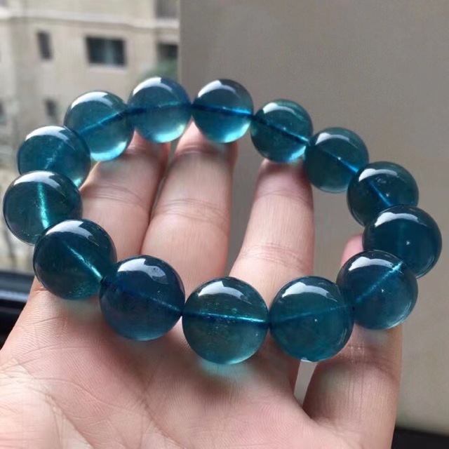 天然】アクアマリン ブレスレット 16.5mm-