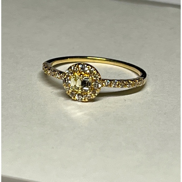 特価☆K18ダイヤリング レディースのアクセサリー(リング(指輪))の商品写真