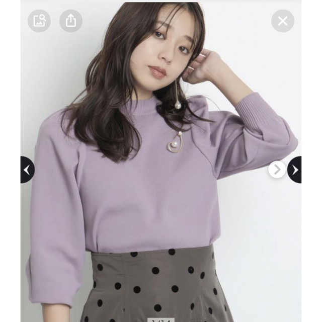新品タグ付き】完売品JUSGLITTY♡ブローチ付きプルオーバー♡有楽町限定- 新品タグ付き】完売品JUSGLITTY♡ブローチ付きプルオーバー♡有楽町限定-