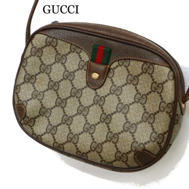 極美品 GUCCI グッチ シェリーライン ショルダーバッグ GGスプリーム www.keburros.com