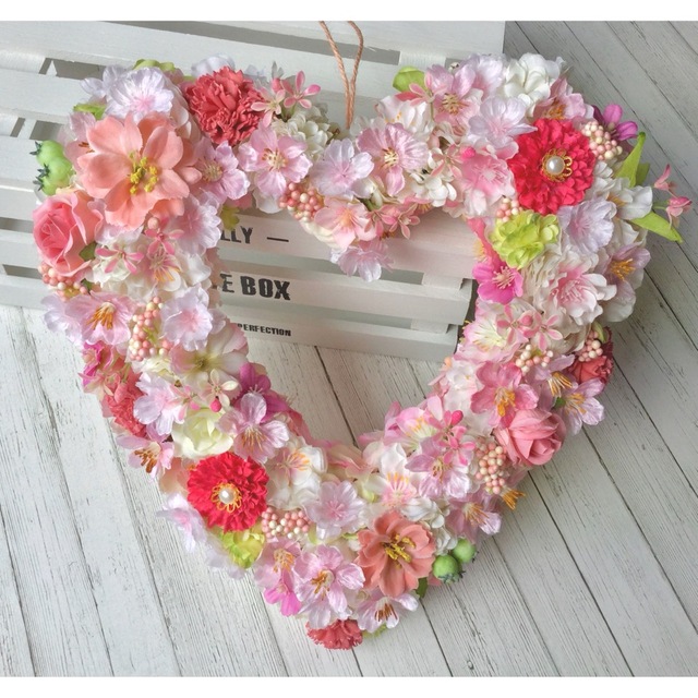 【気質アップ】 春٭❀*桃の節句 ひな祭りリース❁*。ハンドメイド