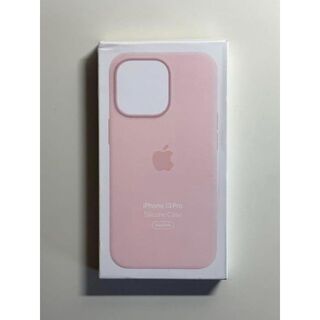 アップル(Apple)の【新品】純正 iPhone 13 Pro シリコンケース・チョークピンク②(iPhoneケース)