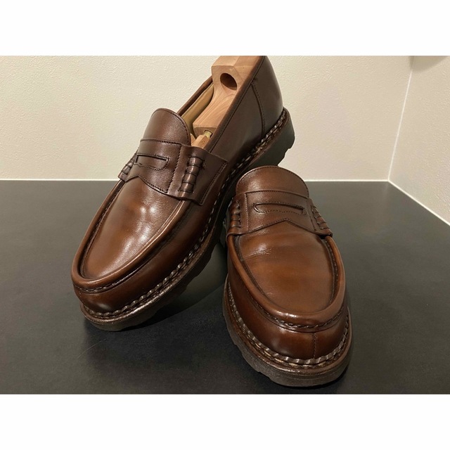 パラブーツ PARABOOT ランス REIMS カフェ ブラウン ローファー