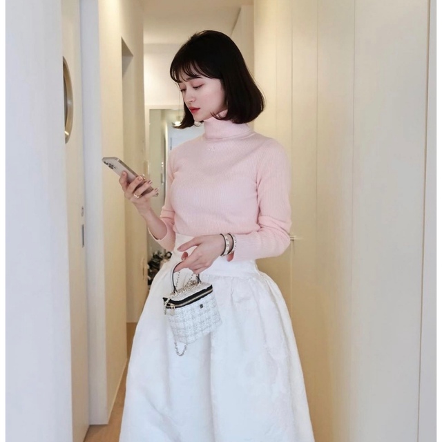 《新品未使用》Bibiy B. PUFF KNIT PINK