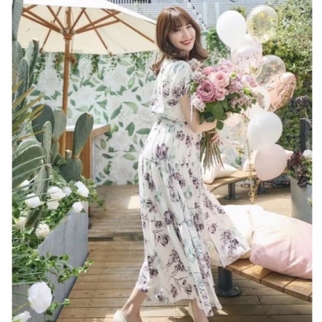 herlipto Full Of Love Long Dress