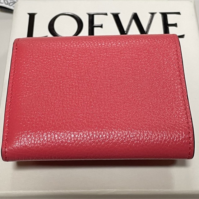 LOEWE - ロエベ 財布 トライフォールドウォレット プラムローズの通販