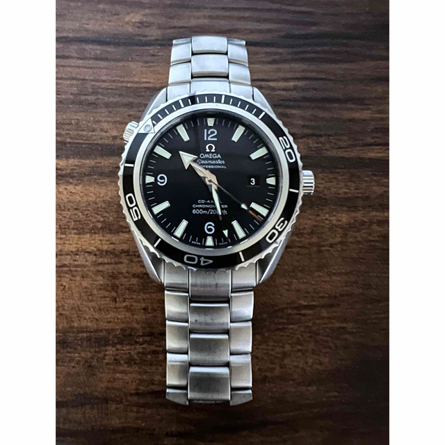 注目ショップ シーマスター 600 オメガ - OMEGA プラネットオーシャン ビッグサイズ デイト 腕時計(アナログ) - kajal.pl