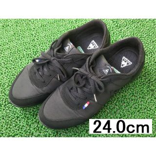 ルコックスポルティフ(le coq sportif)の24.0cm ルコックスポルティフ レディース スニーカー QL3NJC05BK(スニーカー)