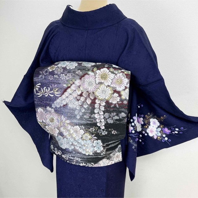 美品【辻ヶ花 絞り染め 】桐谷 翠山工房 訪問着 正絹 袷 s738